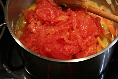 Nakrájená rajčata