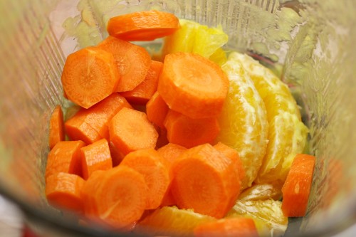 Pomeranč a mrkev