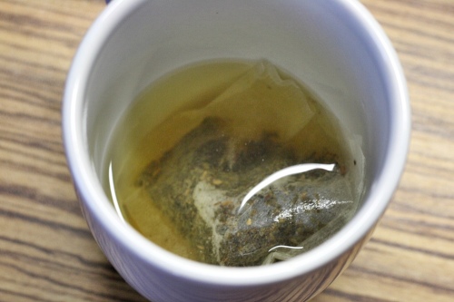 Louhování zeleného čaje