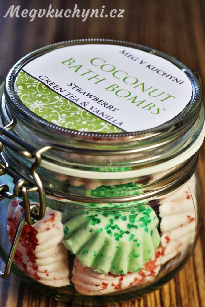 DIY Coconut Bath Bombs - šumivé bomby do koupele