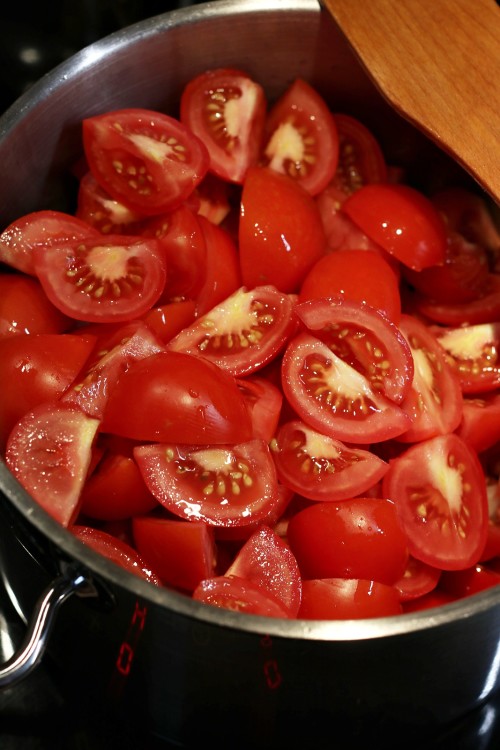Krájená rajčata