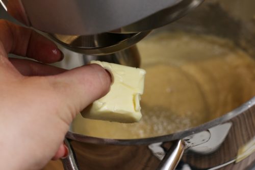Přidání másla