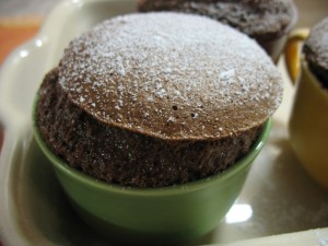 Čokoládové soufflé